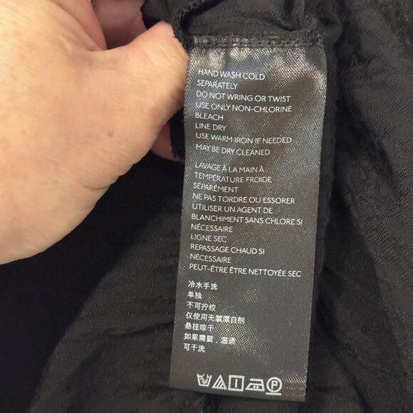 Maeve By Anthropologie Sacha Jacquard Tiered Tunic V-Neck Short Sleeves Small - Picture 9 of 10